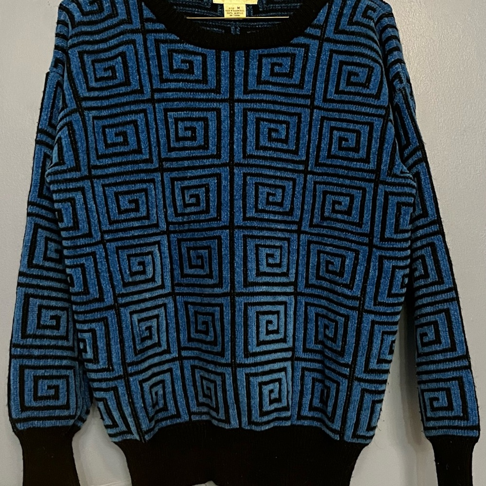 Vintage blue sweater!
